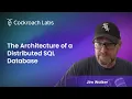 What is the architecture of a Distributed SQL Cloud Database