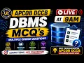 APCOB DCCB DBMS MCQs Live at 9AM Computer MCQs for APCOB DCCB Exams 2026