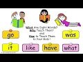 How to Teach Kids - Words
