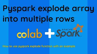 How to explode array column into multiple rows Convert array elements into rows in Spark dataframe