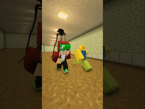 นูปบังตะลุย Backrooms #minecraft #survival #poppyplaytime #keyboardescape #backroom #sehar