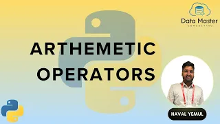 13 Arithmetic Operators Python Operators Python for All For Complete Beginners