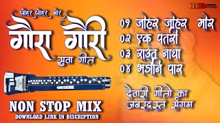 non stop gaura gauri dj song benjo pad mix gaura gauri raut nacha ek patri lali lali prasha dj