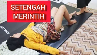 setengah merintih