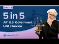 AP U S Government and Politics Unit 3 Speed Review Civil Liberties and Civil Rights