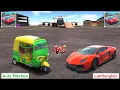 Ultimate Car Driving Simulator - Auto Rickshaw vs Lamborghini Who Will Win
