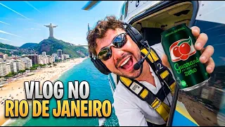 HELICÓPTERO DE PORTA ABERTA NO RIO DE JANEIRO! - Brino Vlog