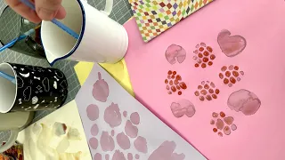 DIY Dyeing Paper with Fruit Tea!