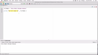 14 Variables str - Learn Python