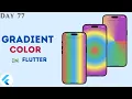 How to Use Gradient Colors in Flutter LinearGradient RadialGradient SweepGradient