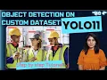 YOLO11 Custom Object Detection PPE Detection