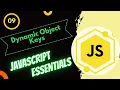 Dynamic Object Keys in JavaScript Web Development Essentials The Tripura Classes