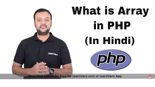 What is Array in PHP How to Create an array in PHP with Example in Hindi LearnVern