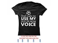 Dont make me use my SOCCER mom voice Mothers Day T Shirts