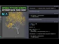 Ask OpenAI to create python scripts for Maya
