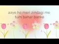 Aaye Ho Meri Zindagi Mein (LYRICS) | Udit Narayan | Alka Yagnik | Raja Hindustani | Evergreen Song