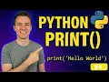 Python Print Function Visually Explained Course 4