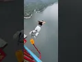 Download Lagu Incredible footage😲🥱of a daredevil bungee jumper jumping from a bridge #bungeejumping #vlog #shorts