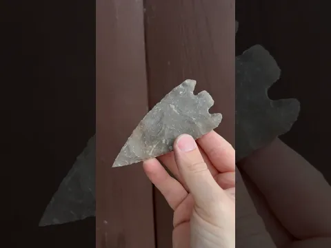 Making a Flint Spearhead the Ancient Way