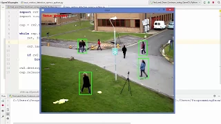 25 Motion Detection and Tracking with OpenCV Python