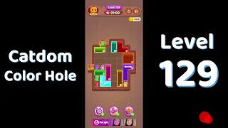 Catdom Color Hole Level 129 Screenshot