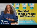 What Transfer Credits Will Be Accepted College Transfer