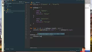 JavaScript S03E24 Objects and Arrays forEach