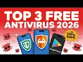 Best 3 FREE Antivirus Apps for Android 2026 No Ads No Lag