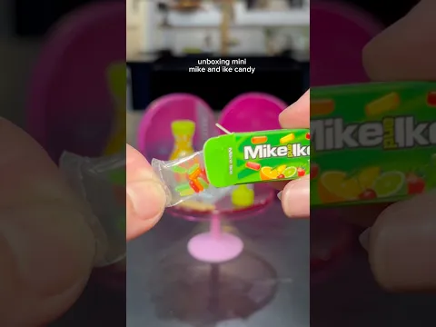 unboxing mini candy 🤩 #mini