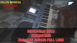 Download KARAOKE BENGAWAN SOLO KERONCONG FULL LIRIK |COVER KN2600| MP3