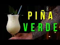 How to make a CHARTREUSE Colada | The Pina Verde | A Pina Colada Variation