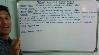 Abstract Class and Abstract Method in Python Abstraction Python Programming Telugu