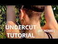 HOW TO TRIM YOUR OWN UNDERCUT Tutorial under 30min