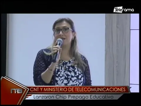 CNT y ministerio de Telecomunicaciones lanzaron Chip Prepago Educativo