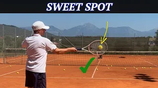 Stop Mishitting: How to Find the Sweet Spot in Tennis