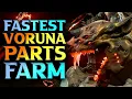 FASTEST Warframe Voruna Farm How To Get Voruna Somatic Fibers To Build Warframe