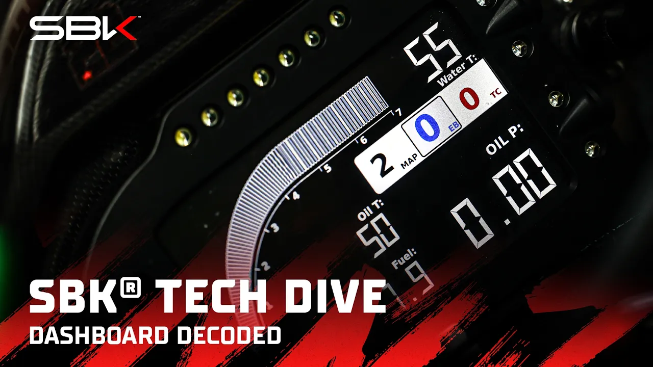 Dashboards decoded 🔍 | 2026 #WorldSBK Tech Dive