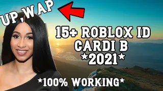 15 cardi b roblox music id code june 2021 up wap bet you wanna i like it more 