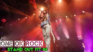 Download ONE OK ROCK - STAND OUT FIT IN LIVE WITH LYRIC MP3