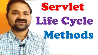 Servlet Life Cycle Methods Web Technologies Advanced Java
