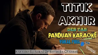 panduan titik akhir destab 30 vokal pria karaoke kagu sedih karaoke lagugl galau