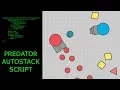 How to stack Predator s bullets using a script diep io