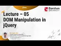 jQuery Part 05 HTML Manipulation in jQuery Complete Beginner Tutorial