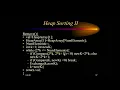 Sorting in Memory Min Heap Insertion and Deletion Part 2