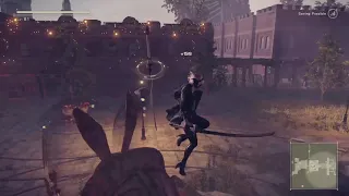 nier automata golden bunny secret boss fight