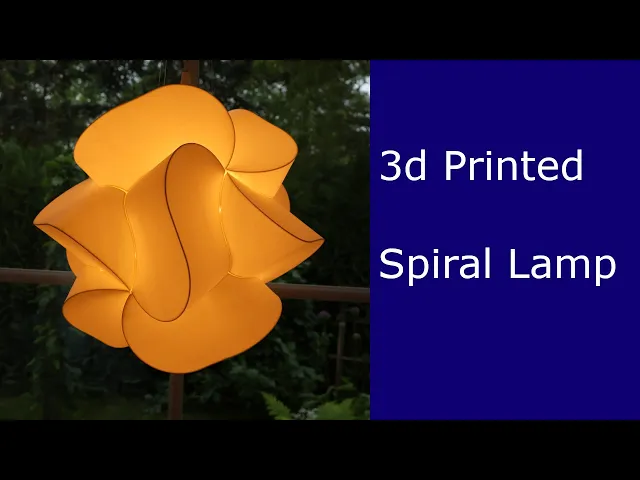 Spiral Lamp video thumbnail