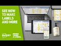 How to Make Labels and More A Quick Guide to Avery Design Print Online
