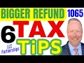 What You Don t Know Can Cost You What I Advise Clients on Partnerships Form 1065