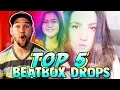 Lagu Top 5 Female BEATBOX DROPS REACTION!