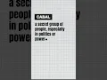 What Does Cabal Mean